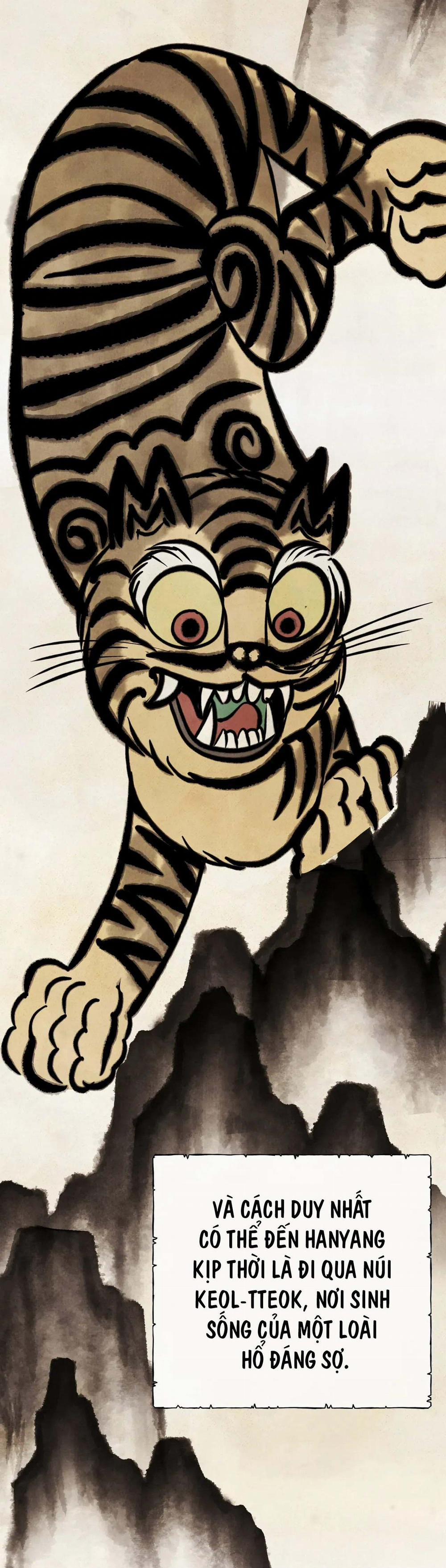 Chuyện Về Bánh Hotteok 1 HỌA SĨ VÀ HỔ trang 2