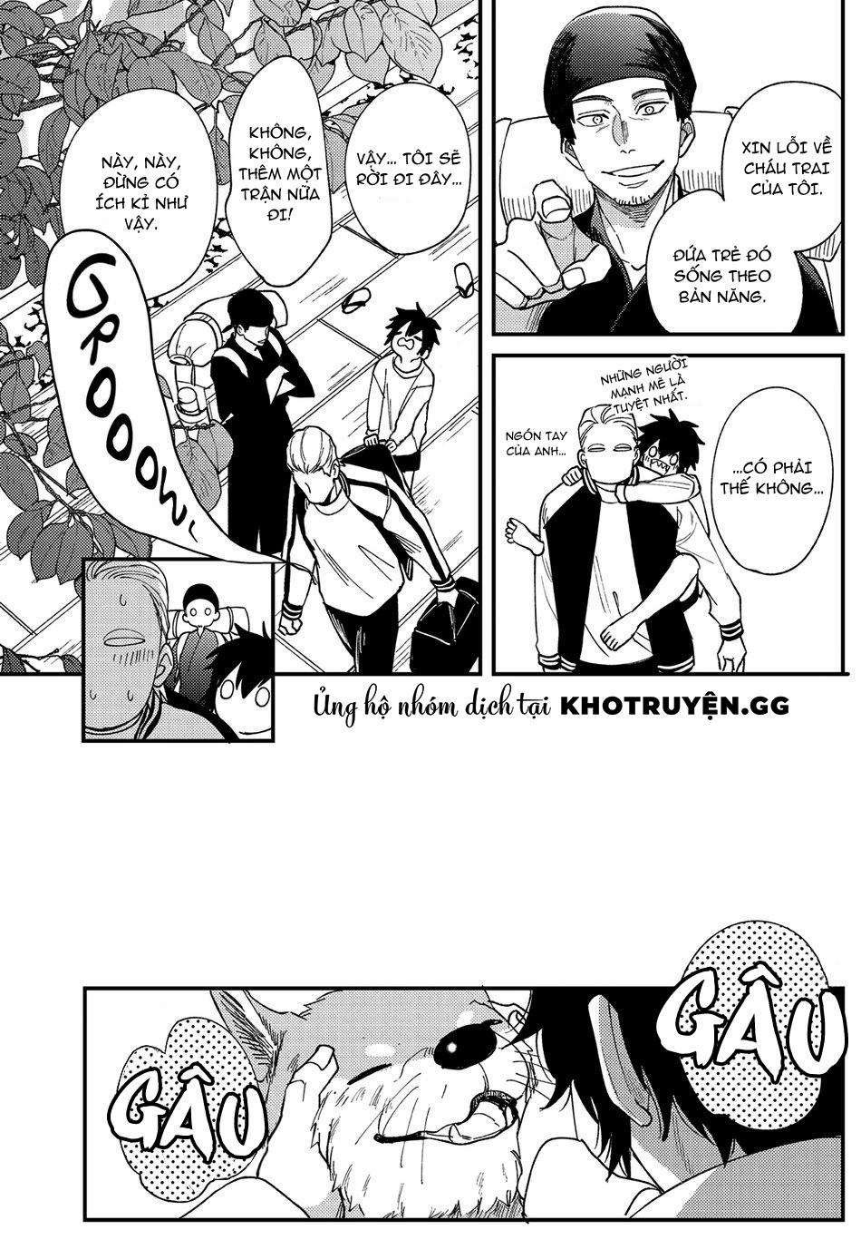 Chuyện Xấu Hổ Của Chú Bé Sói 1 trang 17