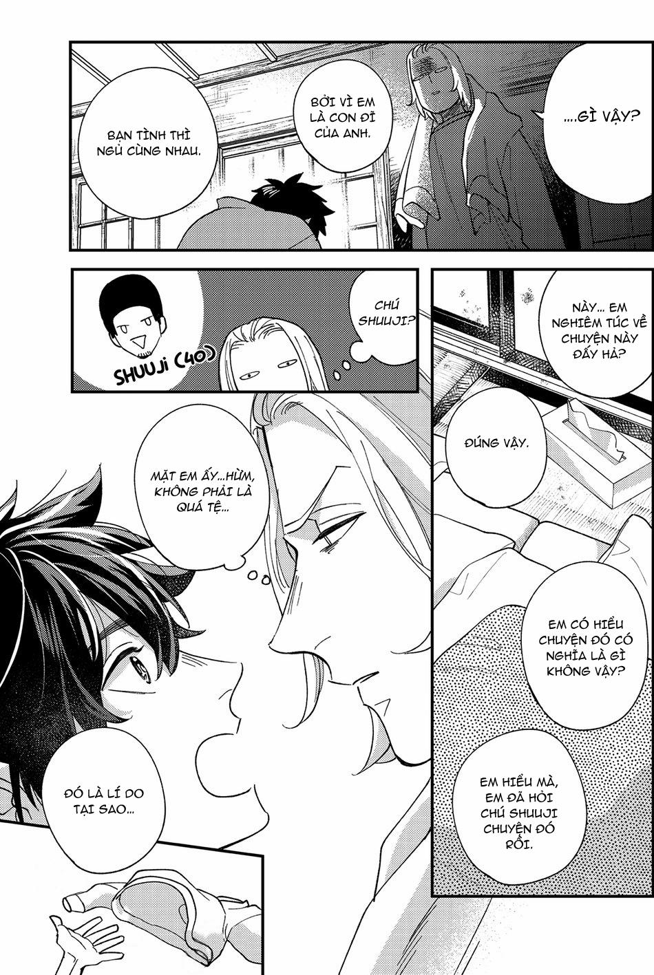 Chuyện Xấu Hổ Của Chú Bé Sói 1 trang 27