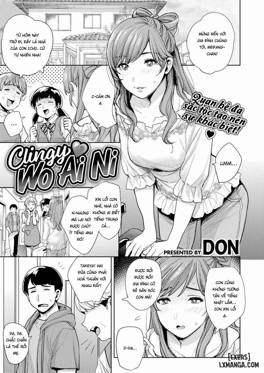 Clingy ❤ Wo Ai Ni Oneshot trang 0
