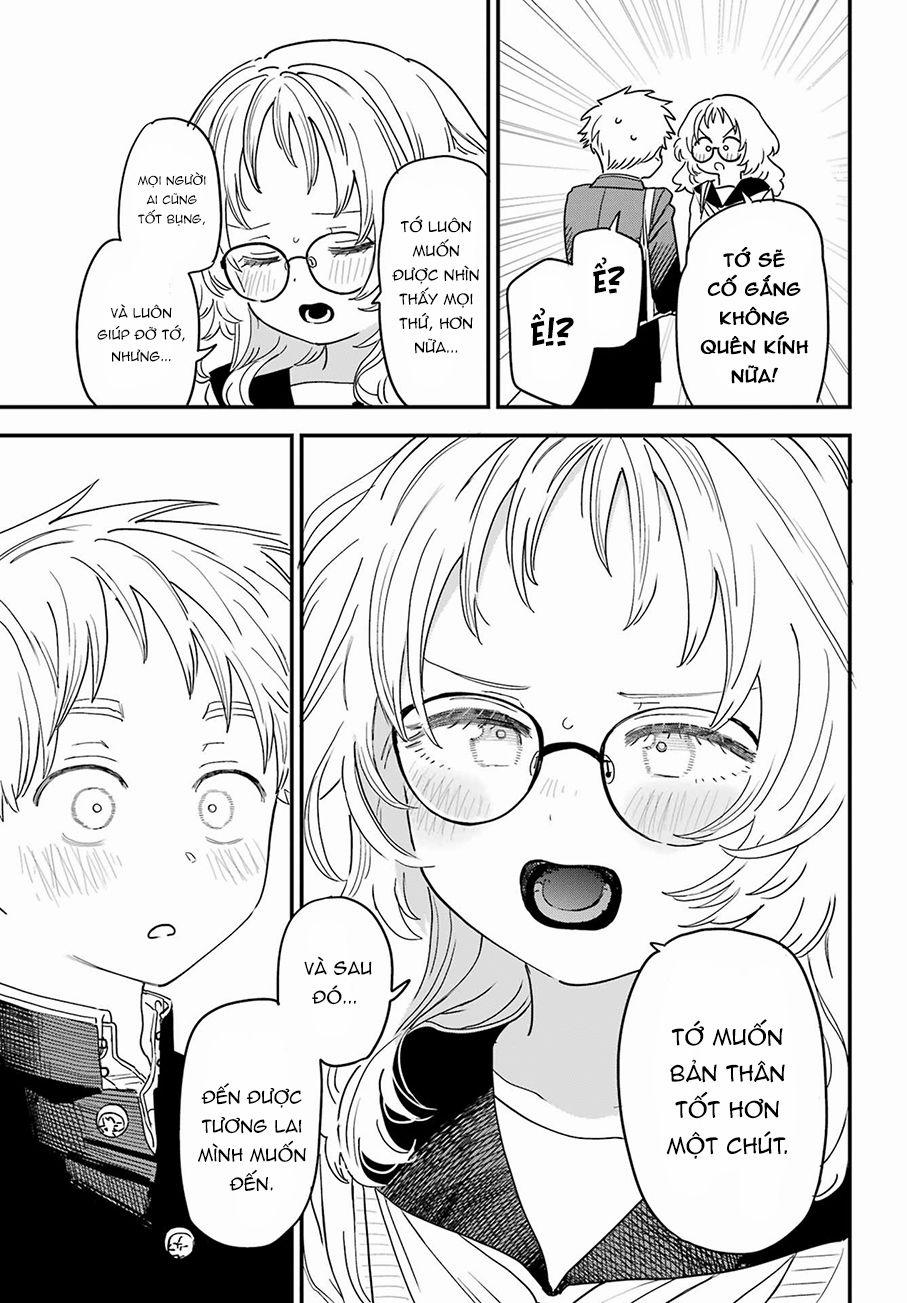 Cô Bạn Gái Mà Mình Thích Lại Quên Mang Kính Mất Rồi 0 Cùng nhau cố gắng trang 16