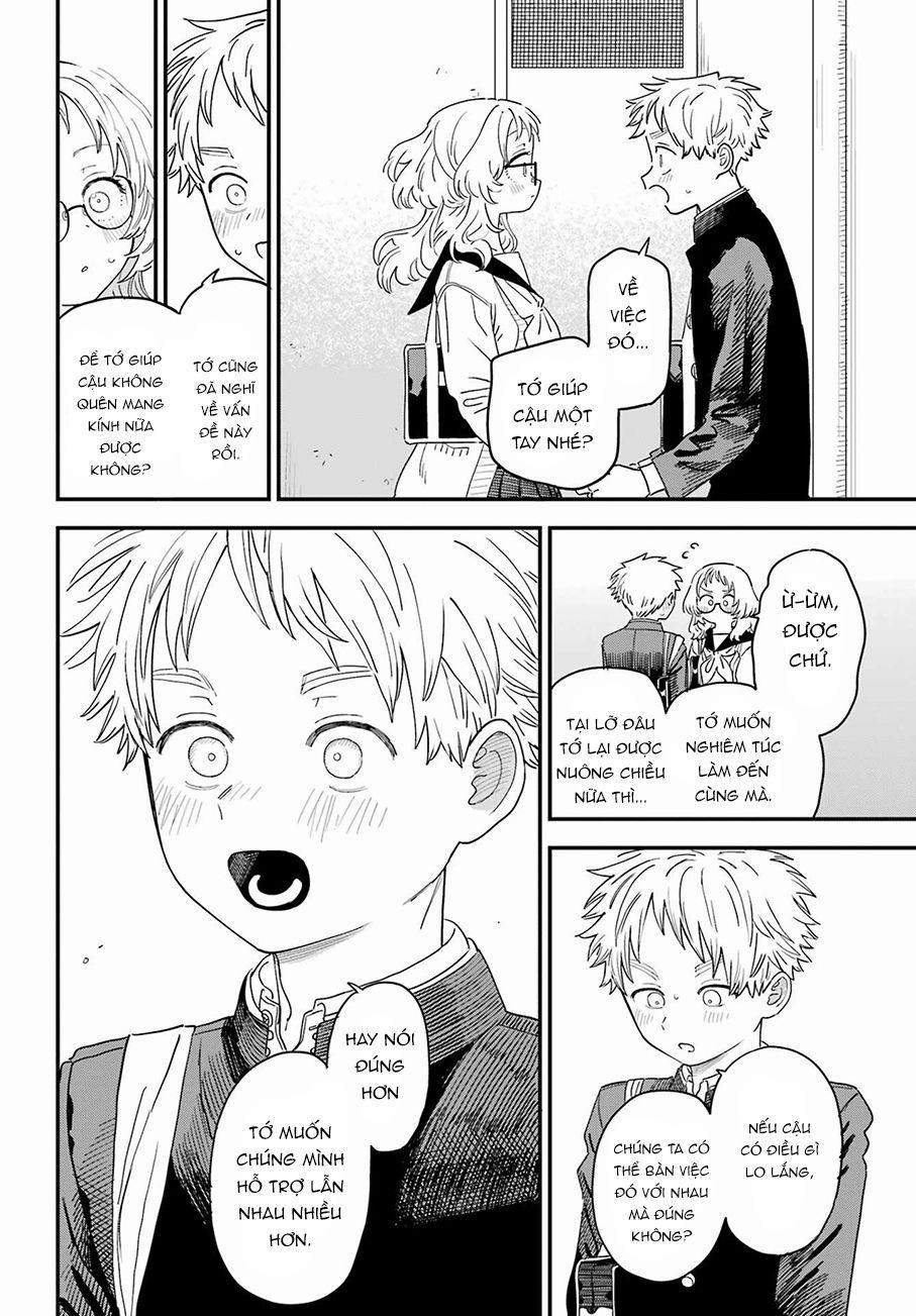 Cô Bạn Gái Mà Mình Thích Lại Quên Mang Kính Mất Rồi 0 Cùng nhau cố gắng trang 17