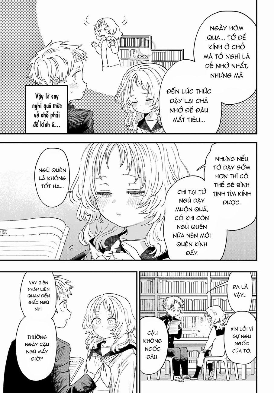 Cô Bạn Gái Mà Mình Thích Lại Quên Mang Kính Mất Rồi 0 Dậy sớm trang 4