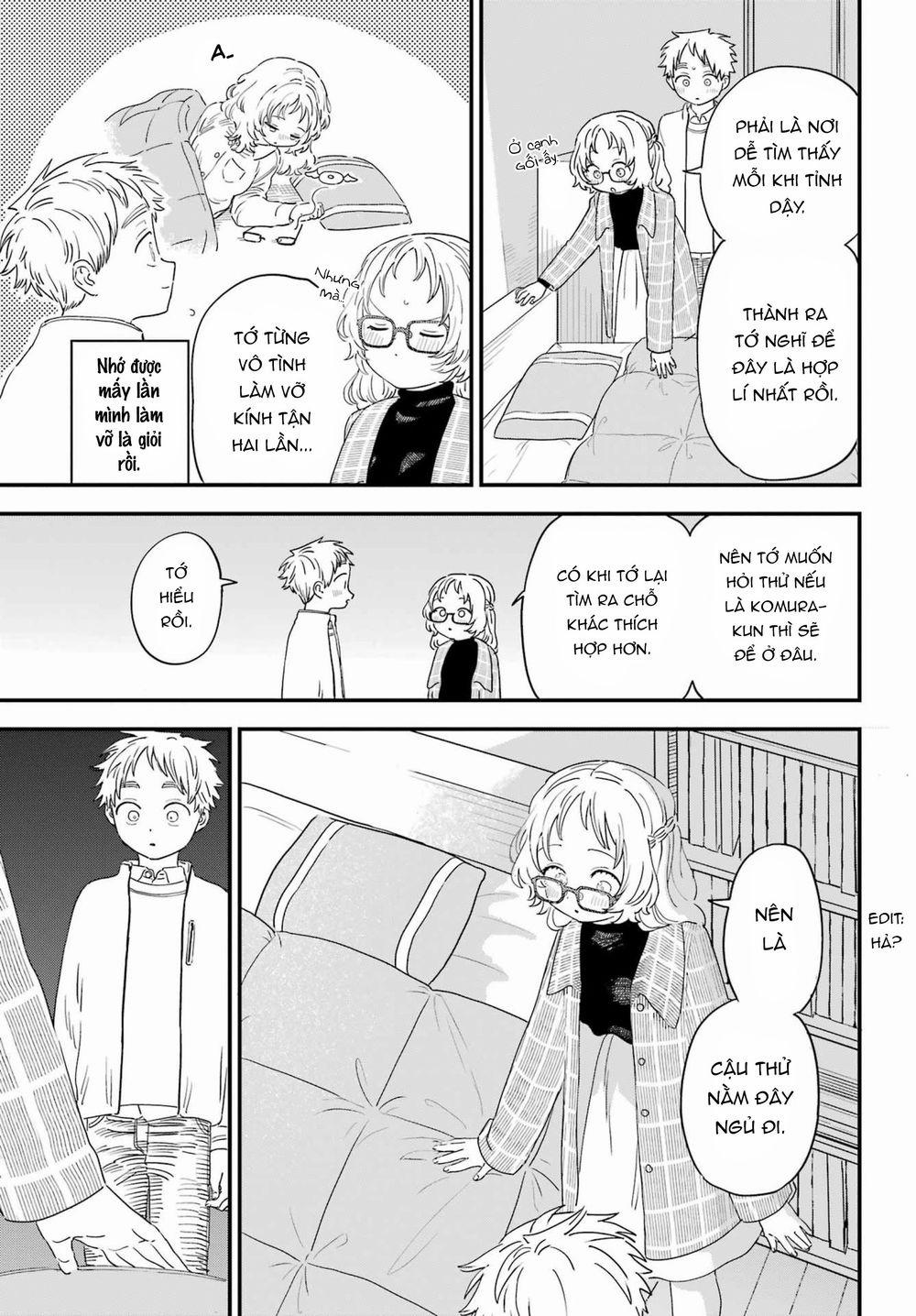 Cô Bạn Gái Mà Mình Thích Lại Quên Mang Kính Mất Rồi 0 Nơi để kính trang 3