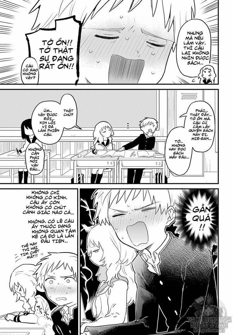 Cô Bạn Gái Mà Mình Thích Lại Quên Mang Kính Mất Rồi 1 trang 10