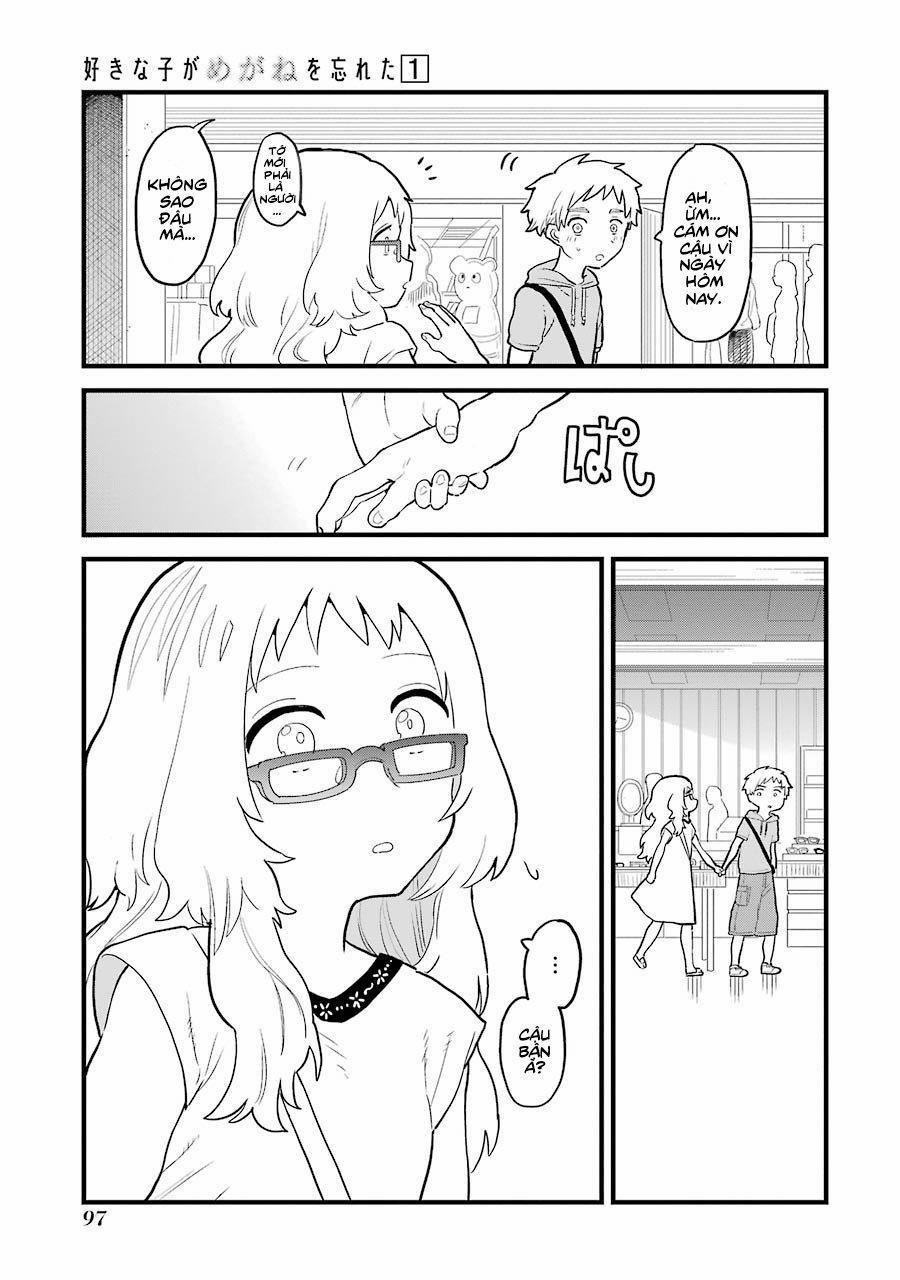 Cô Bạn Gái Mà Mình Thích Lại Quên Mang Kính Mất Rồi 10 trang 3