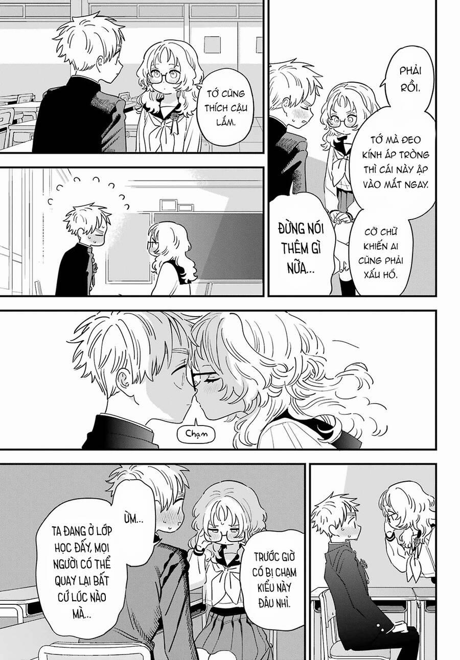 Cô Bạn Gái Mà Mình Thích Lại Quên Mang Kính Mất Rồi 112 trang 17