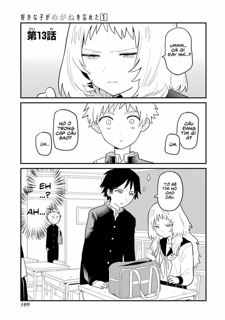 Cô Bạn Gái Mà Mình Thích Lại Quên Mang Kính Mất Rồi 13 trang 1