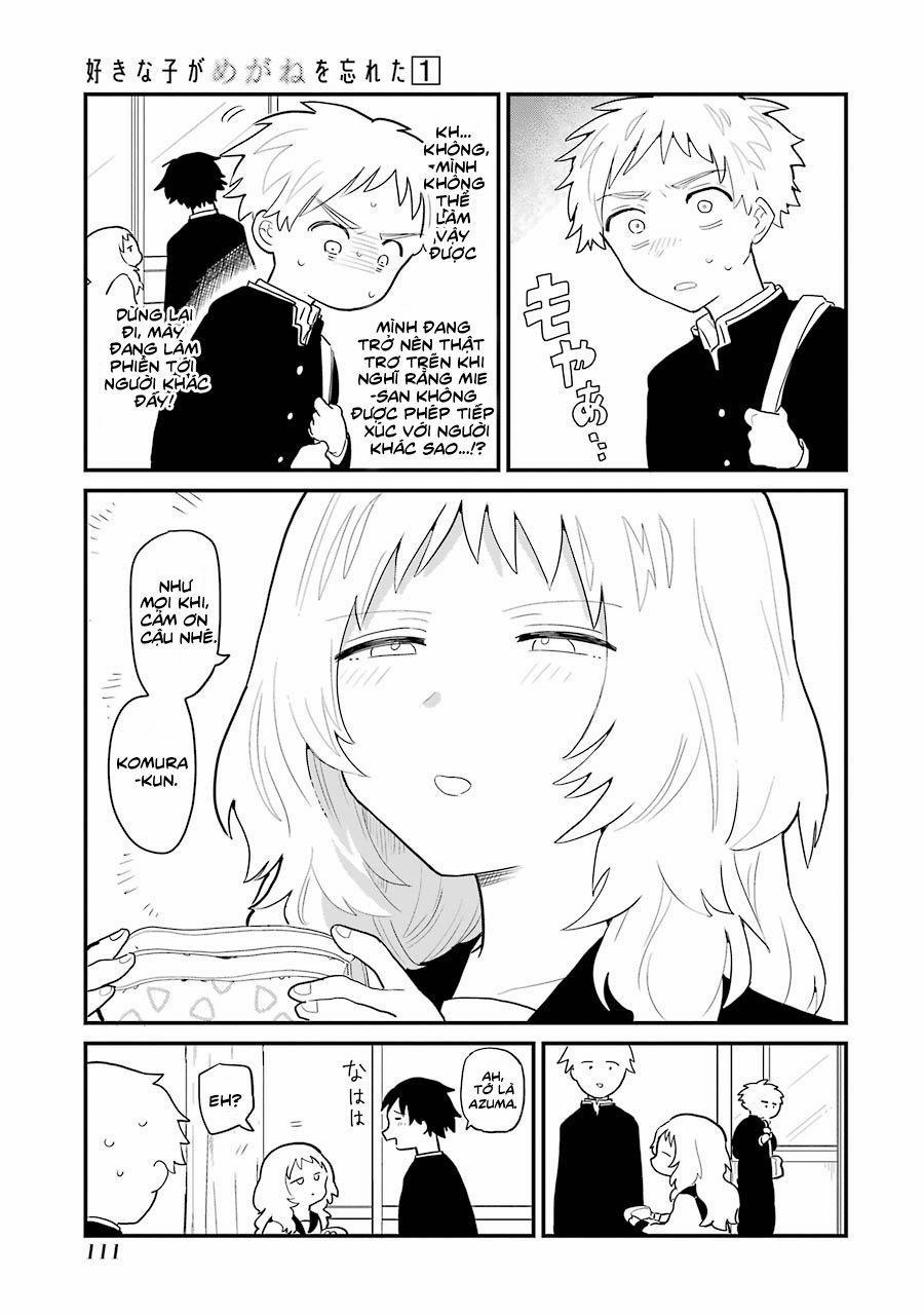 Cô Bạn Gái Mà Mình Thích Lại Quên Mang Kính Mất Rồi 13 trang 3