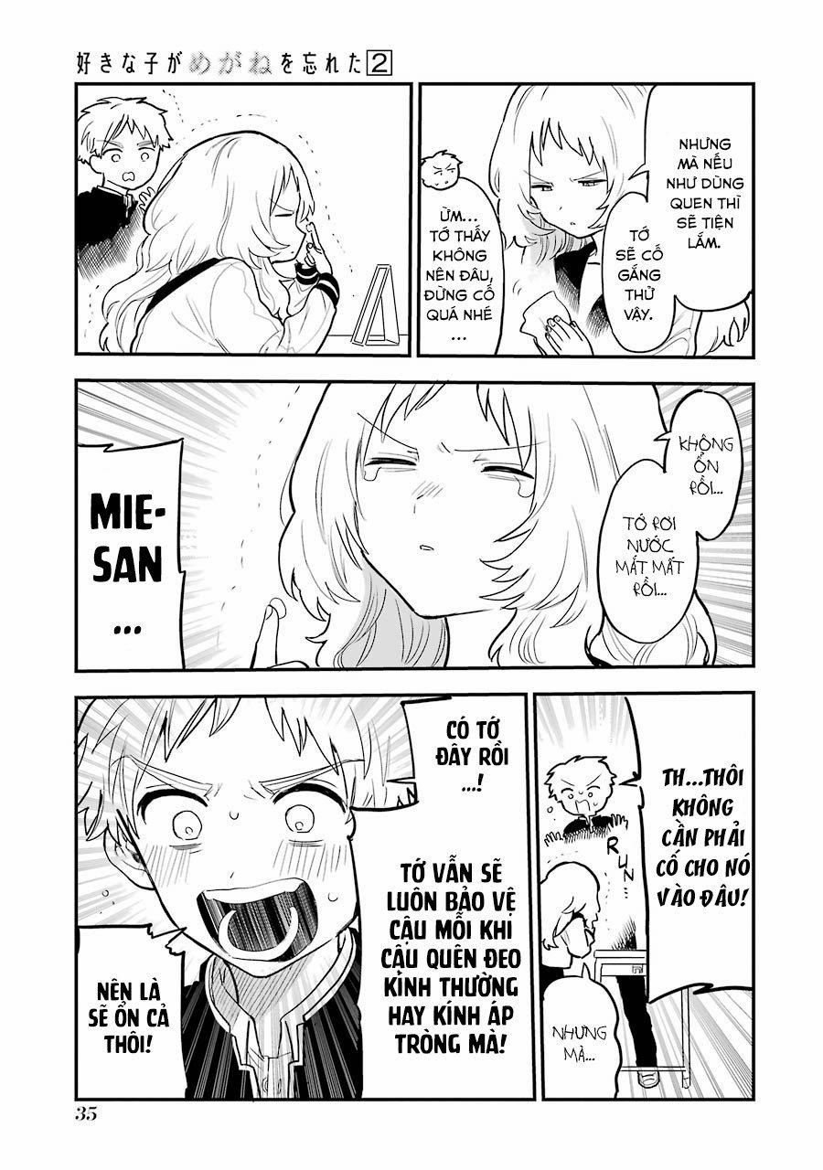 Cô Bạn Gái Mà Mình Thích Lại Quên Mang Kính Mất Rồi 23 trang 4