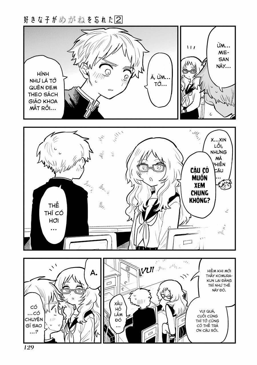 Cô Bạn Gái Mà Mình Thích Lại Quên Mang Kính Mất Rồi 30 trang 4