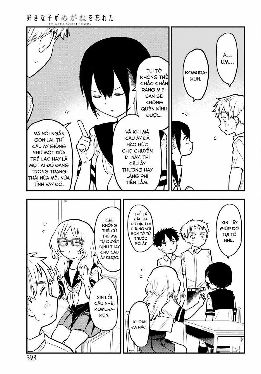 Cô Bạn Gái Mà Mình Thích Lại Quên Mang Kính Mất Rồi 31 trang 10