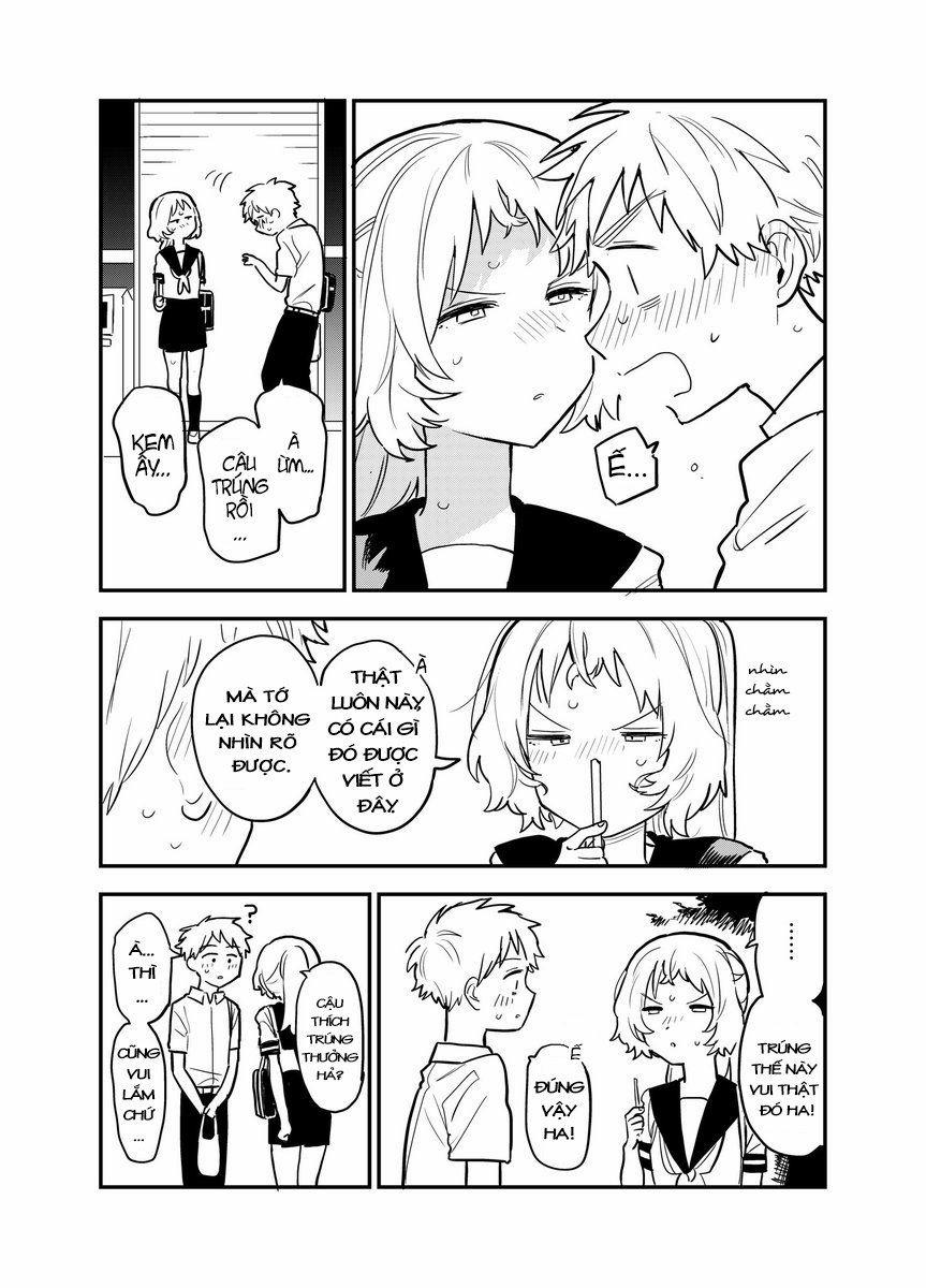 Cô Bạn Gái Mà Mình Thích Lại Quên Mang Kính Mất Rồi 36 trang 4