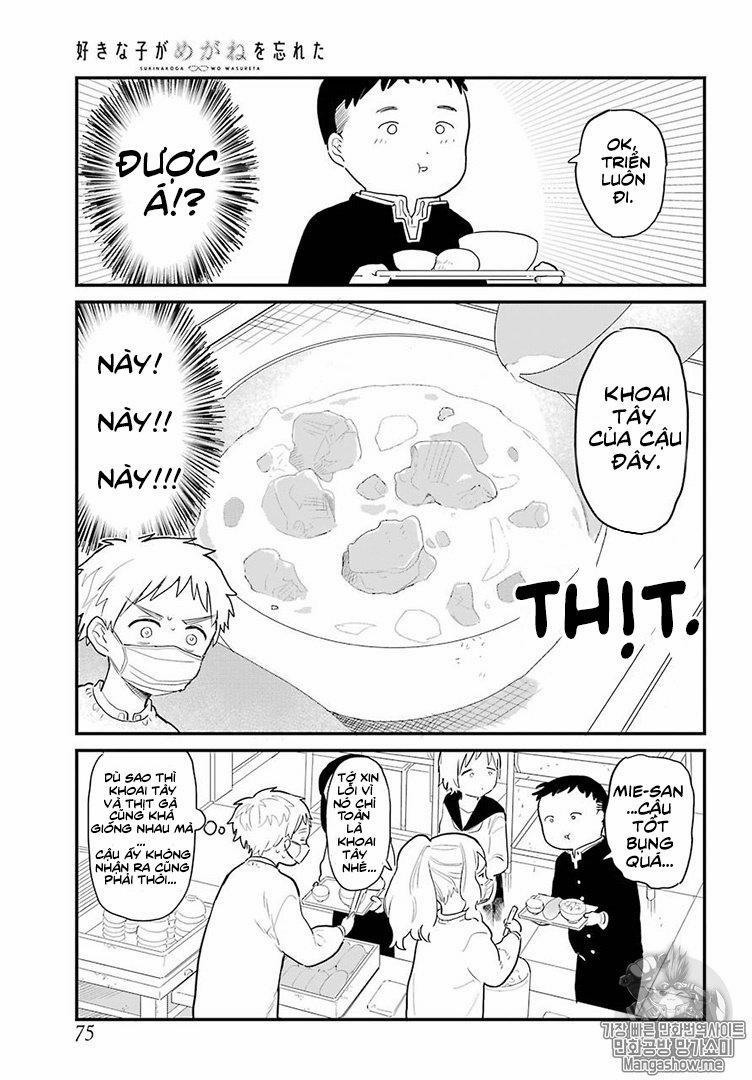 Cô Bạn Gái Mà Mình Thích Lại Quên Mang Kính Mất Rồi 4 trang 9