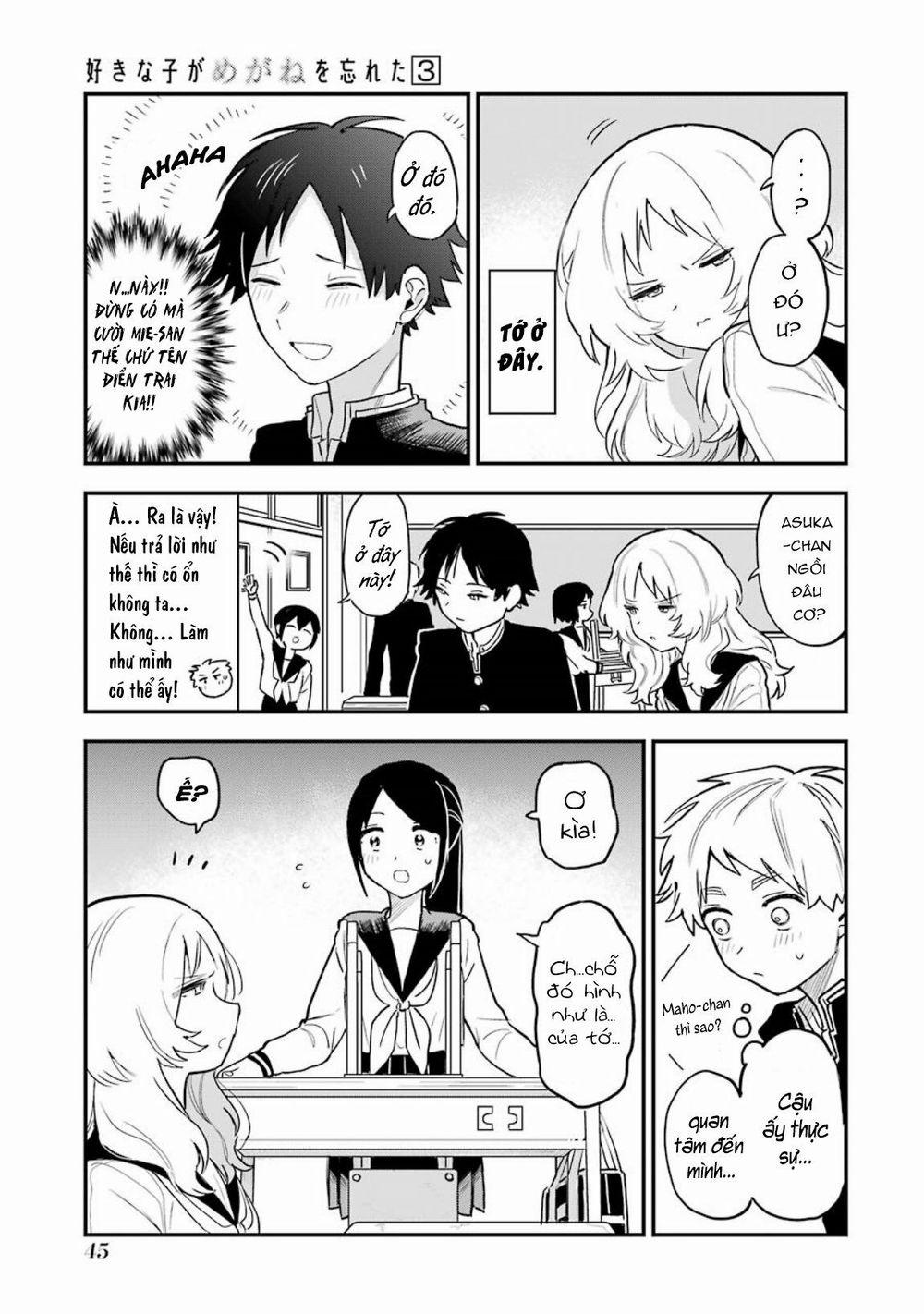 Cô Bạn Gái Mà Mình Thích Lại Quên Mang Kính Mất Rồi 46.5 trang 6