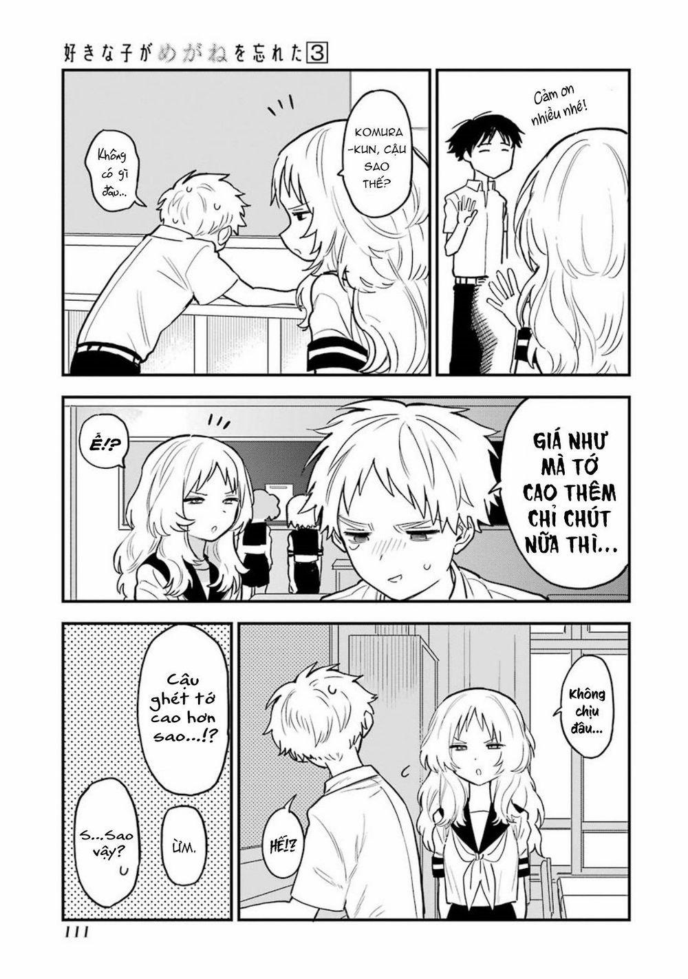 Cô Bạn Gái Mà Mình Thích Lại Quên Mang Kính Mất Rồi 53 trang 4