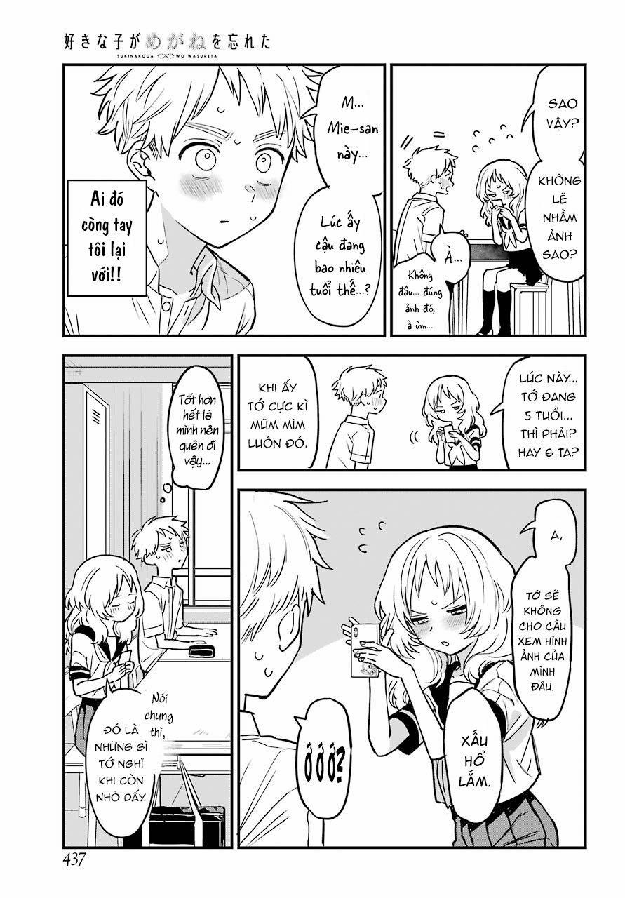 Cô Bạn Gái Mà Mình Thích Lại Quên Mang Kính Mất Rồi 61 trang 8