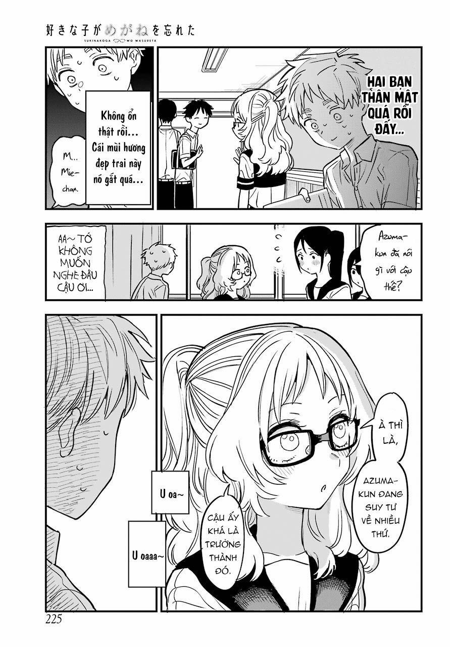 Cô Bạn Gái Mà Mình Thích Lại Quên Mang Kính Mất Rồi 62 trang 13