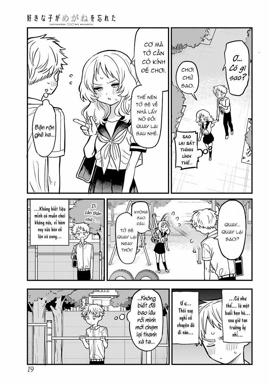 Cô Bạn Gái Mà Mình Thích Lại Quên Mang Kính Mất Rồi 63 trang 12