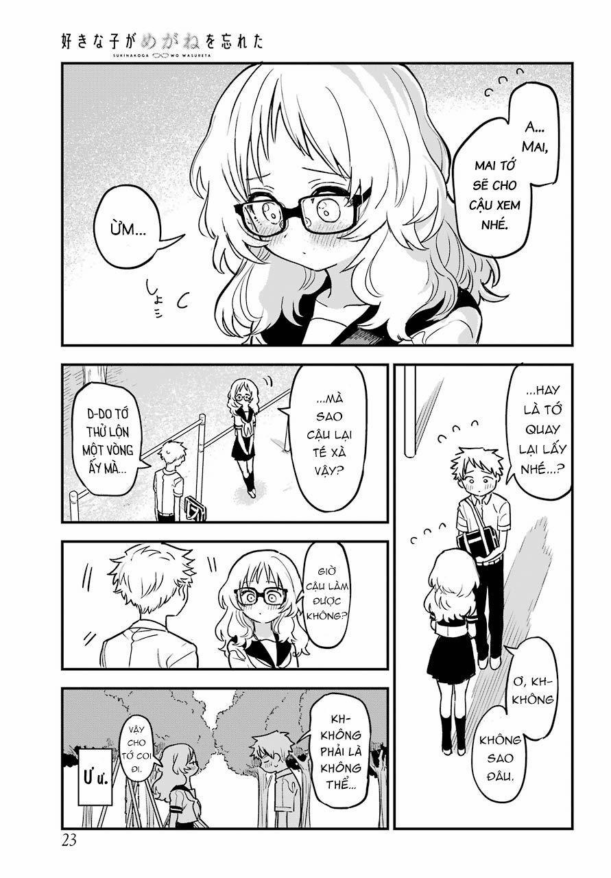 Cô Bạn Gái Mà Mình Thích Lại Quên Mang Kính Mất Rồi 63 trang 16