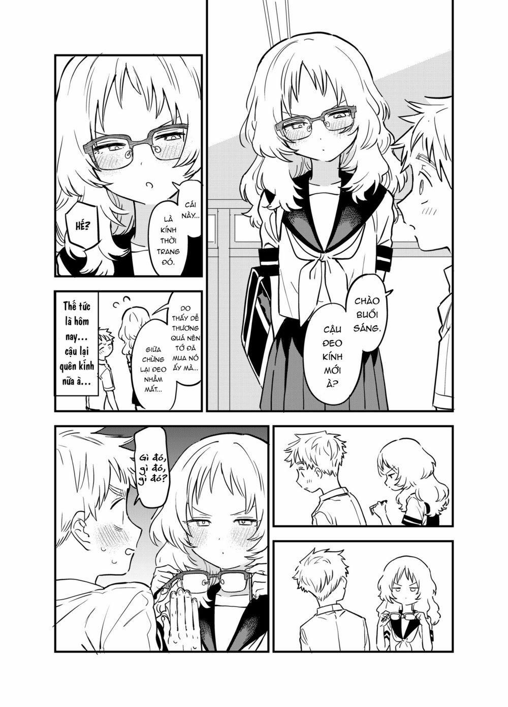 Cô Bạn Gái Mà Mình Thích Lại Quên Mang Kính Mất Rồi 66 trang 2