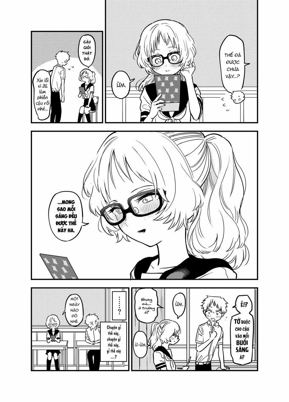 Cô Bạn Gái Mà Mình Thích Lại Quên Mang Kính Mất Rồi 68 trang 4