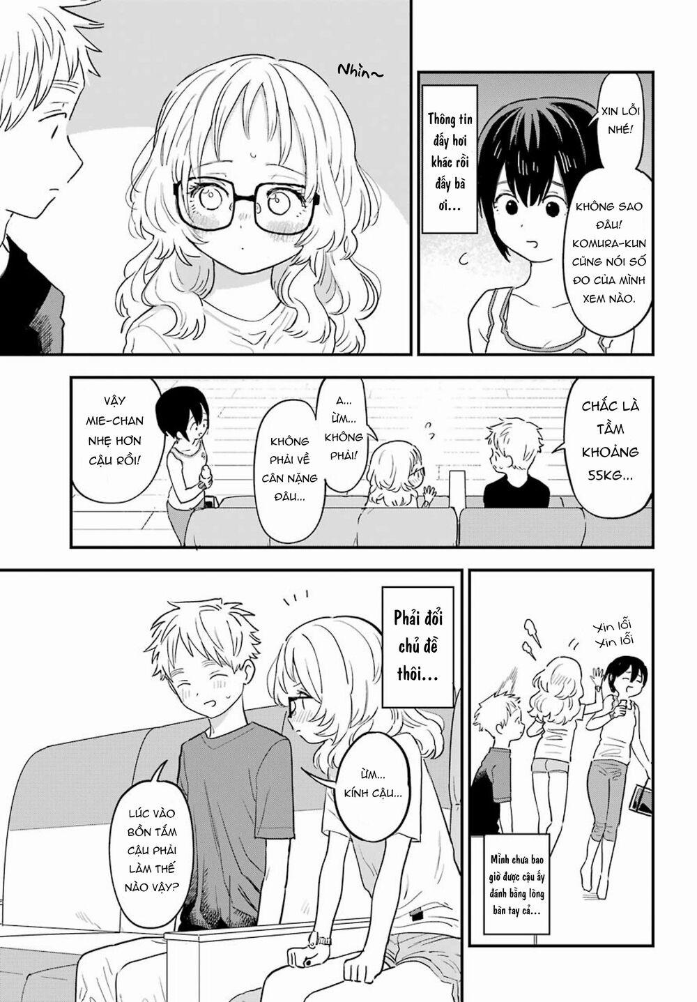 Cô Bạn Gái Mà Mình Thích Lại Quên Mang Kính Mất Rồi 77 trang 9