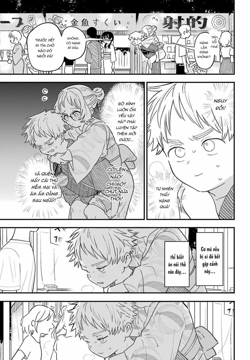 Cô Bạn Gái Mà Mình Thích Lại Quên Mang Kính Mất Rồi 82 trang 12