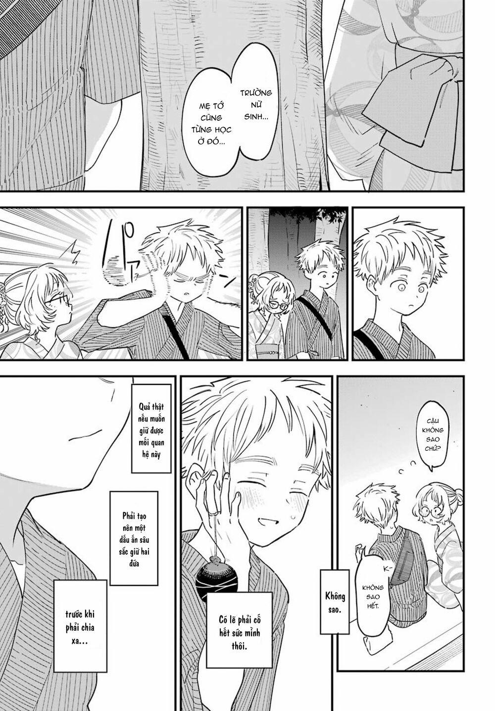 Cô Bạn Gái Mà Mình Thích Lại Quên Mang Kính Mất Rồi 82 trang 18