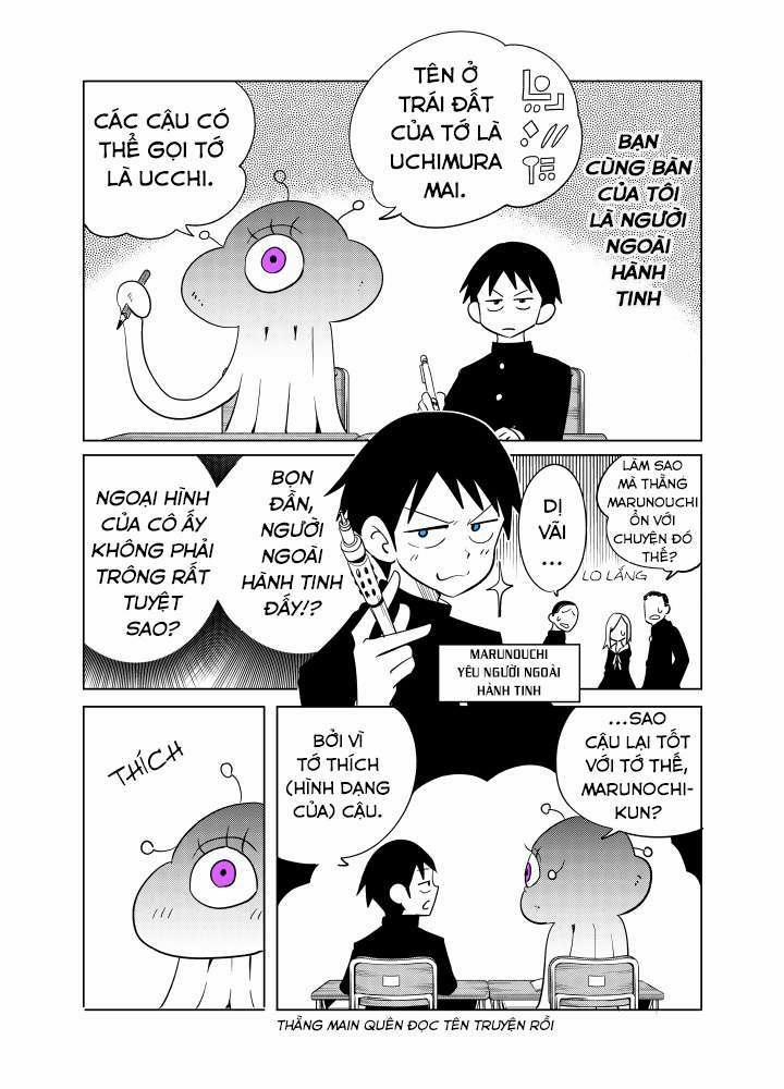 Cô Bạn Gái Ngoài Hành Tinh Của Tôi Thật Đáng Sợ 1 trang 2