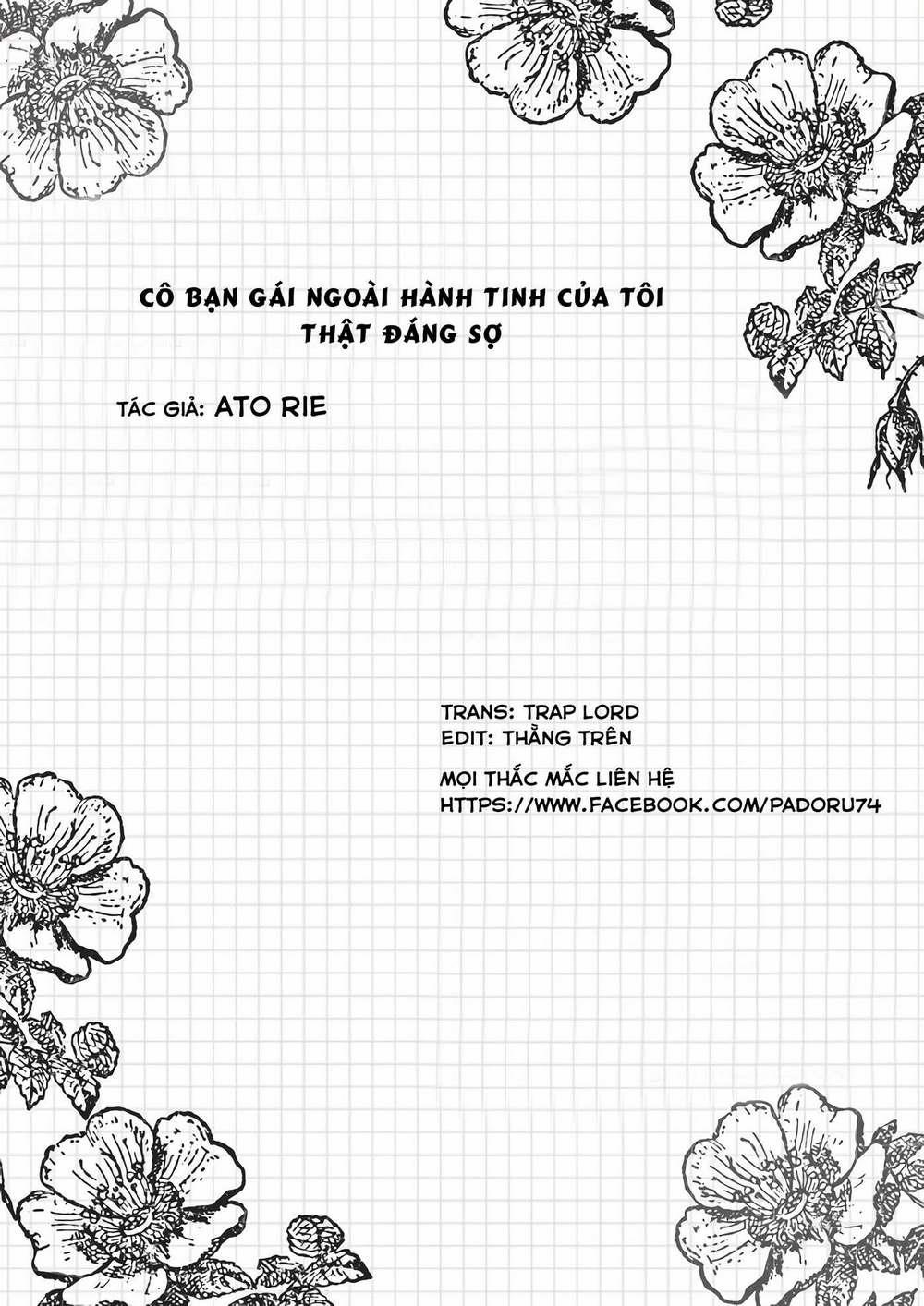 Cô Bạn Gái Ngoài Hành Tinh Của Tôi Thật Đáng Sợ 1 trang 6