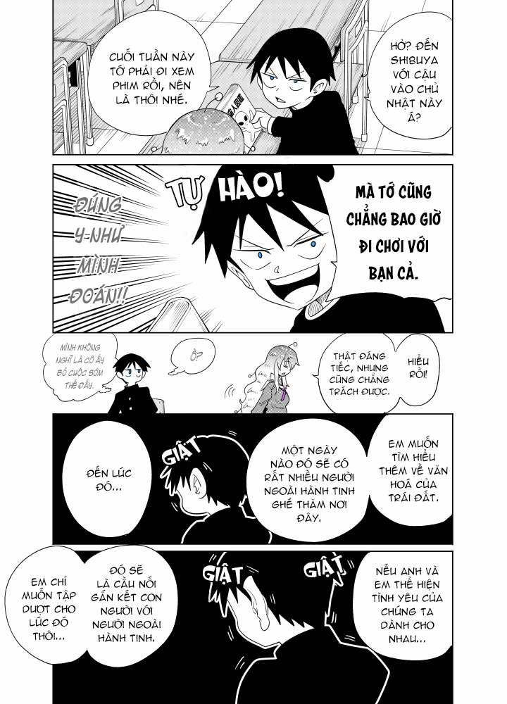 Cô Bạn Gái Ngoài Hành Tinh Của Tôi Thật Đáng Sợ 11 trang 3