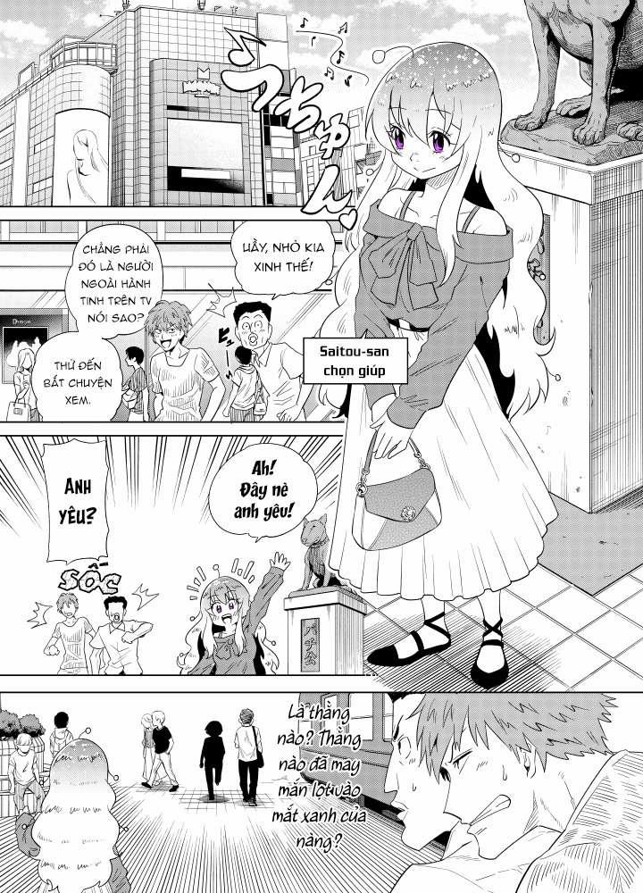 Cô Bạn Gái Ngoài Hành Tinh Của Tôi Thật Đáng Sợ 12 trang 1