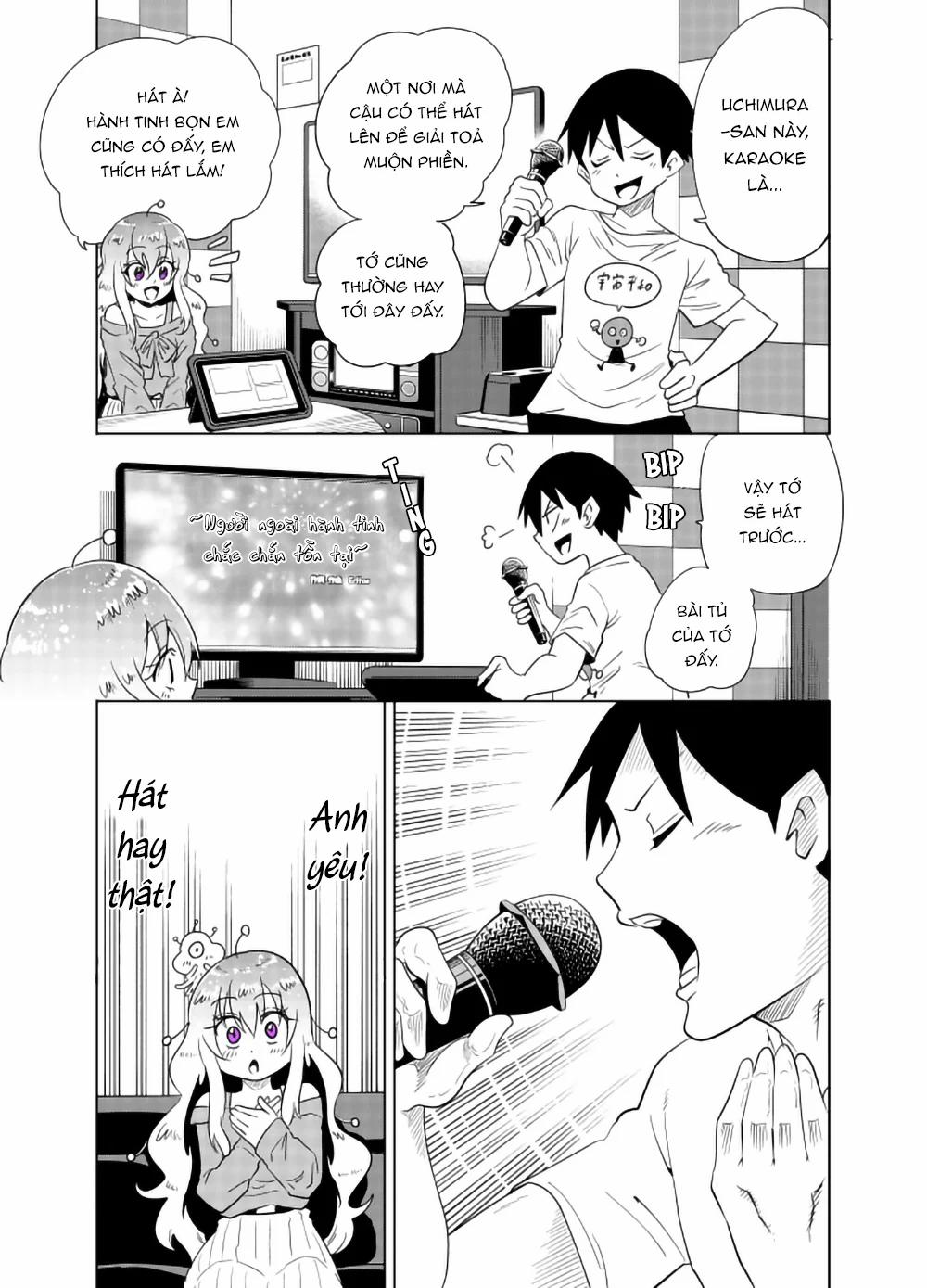 Cô Bạn Gái Ngoài Hành Tinh Của Tôi Thật Đáng Sợ 14 trang 1