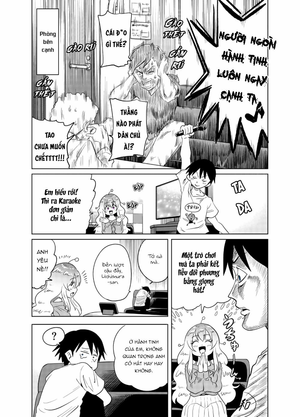 Cô Bạn Gái Ngoài Hành Tinh Của Tôi Thật Đáng Sợ 14 trang 2