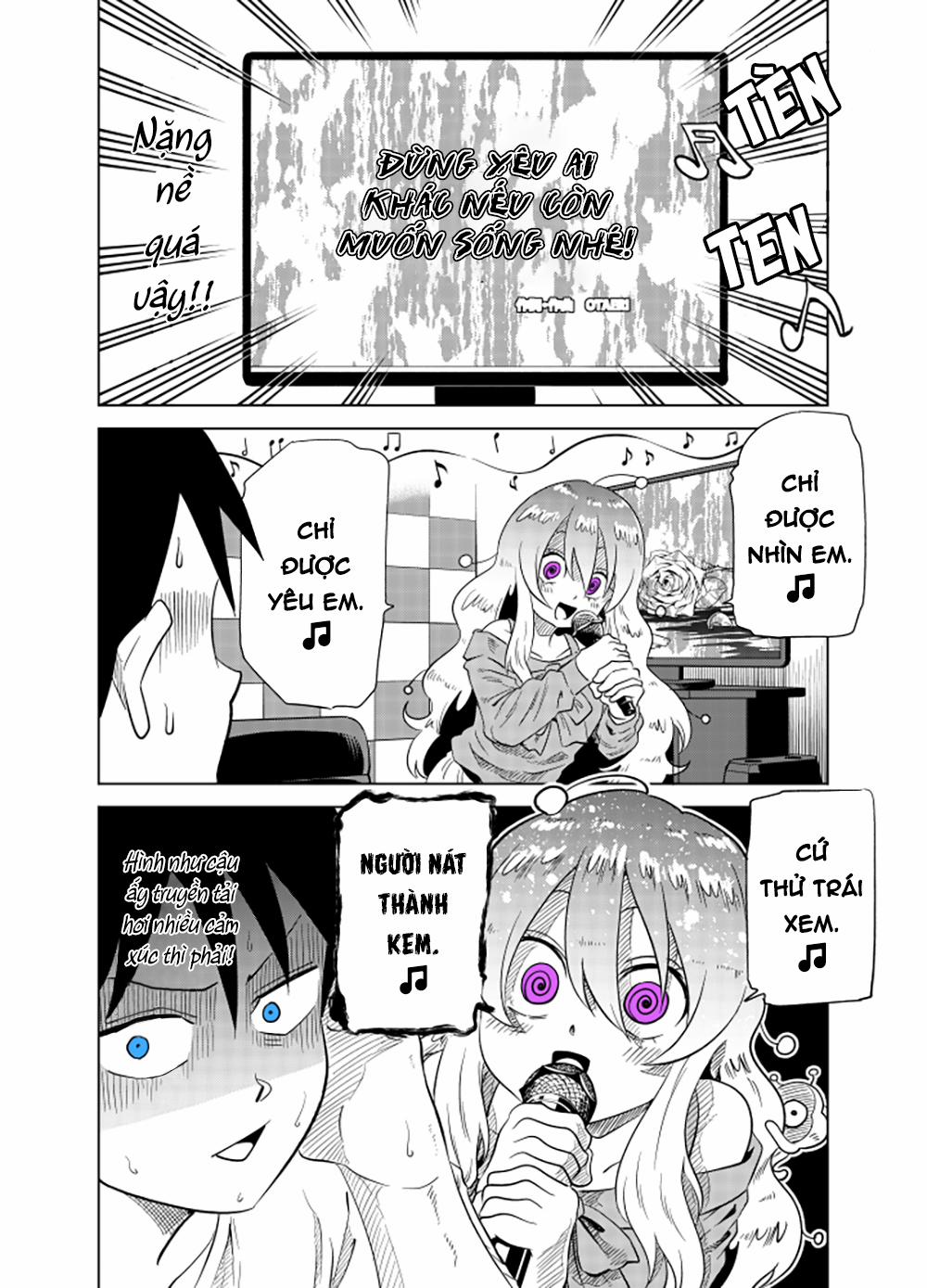 Cô Bạn Gái Ngoài Hành Tinh Của Tôi Thật Đáng Sợ 14 trang 4