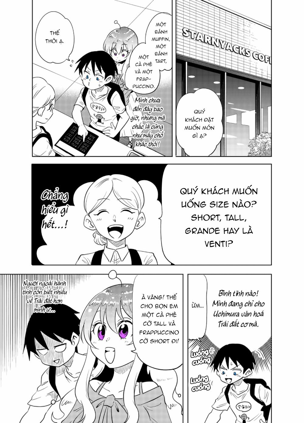 Cô Bạn Gái Ngoài Hành Tinh Của Tôi Thật Đáng Sợ 15 trang 1