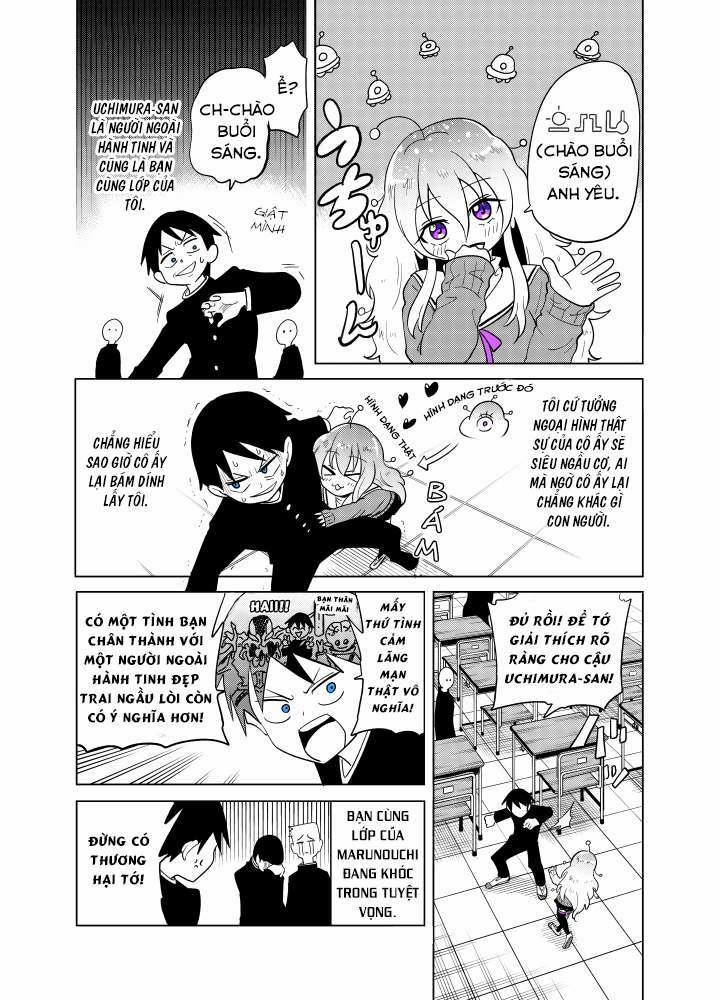 Cô Bạn Gái Ngoài Hành Tinh Của Tôi Thật Đáng Sợ 2 trang 1