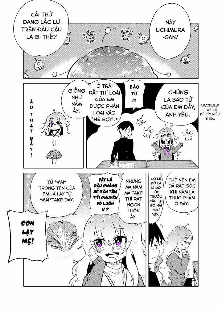 Cô Bạn Gái Ngoài Hành Tinh Của Tôi Thật Đáng Sợ 3 trang 1