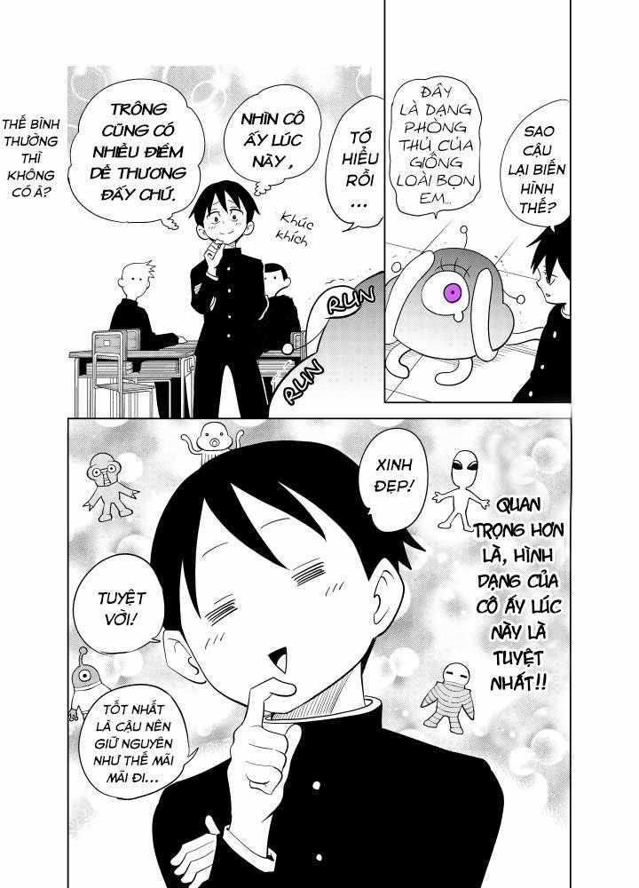 Cô Bạn Gái Ngoài Hành Tinh Của Tôi Thật Đáng Sợ 4 trang 2