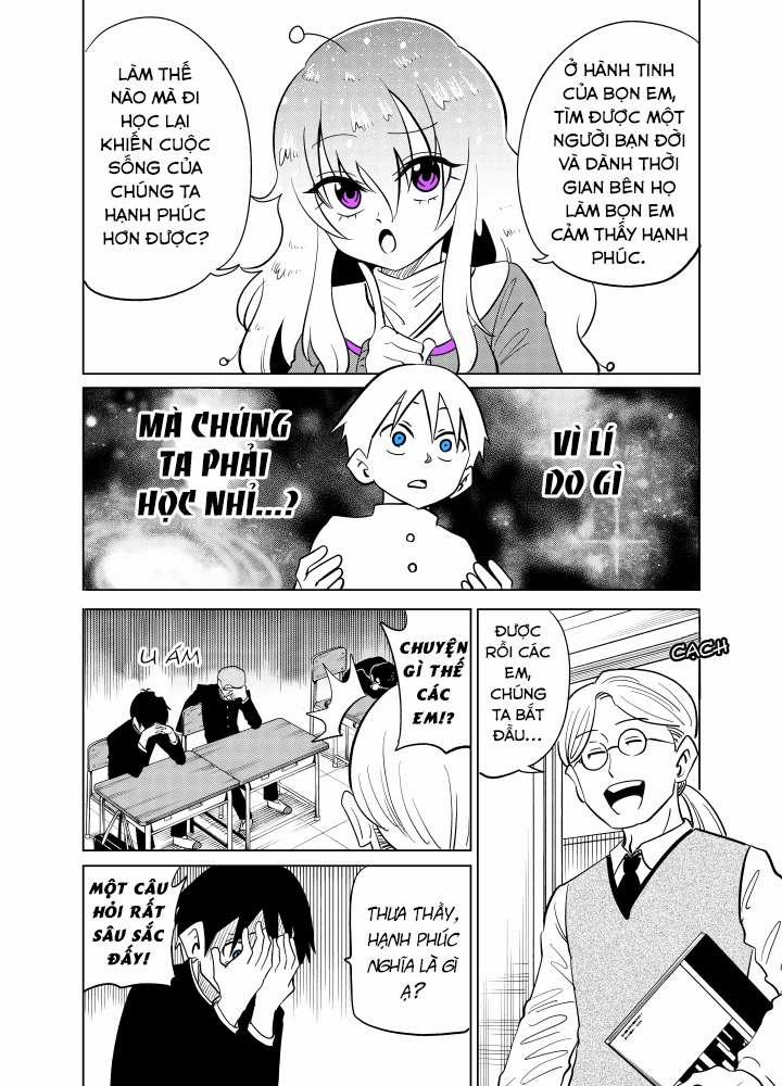 Cô Bạn Gái Ngoài Hành Tinh Của Tôi Thật Đáng Sợ 5 trang 2