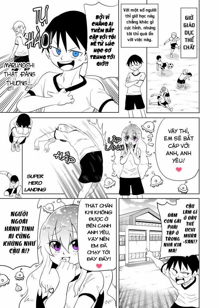 Cô Bạn Gái Ngoài Hành Tinh Của Tôi Thật Đáng Sợ 6 trang 1