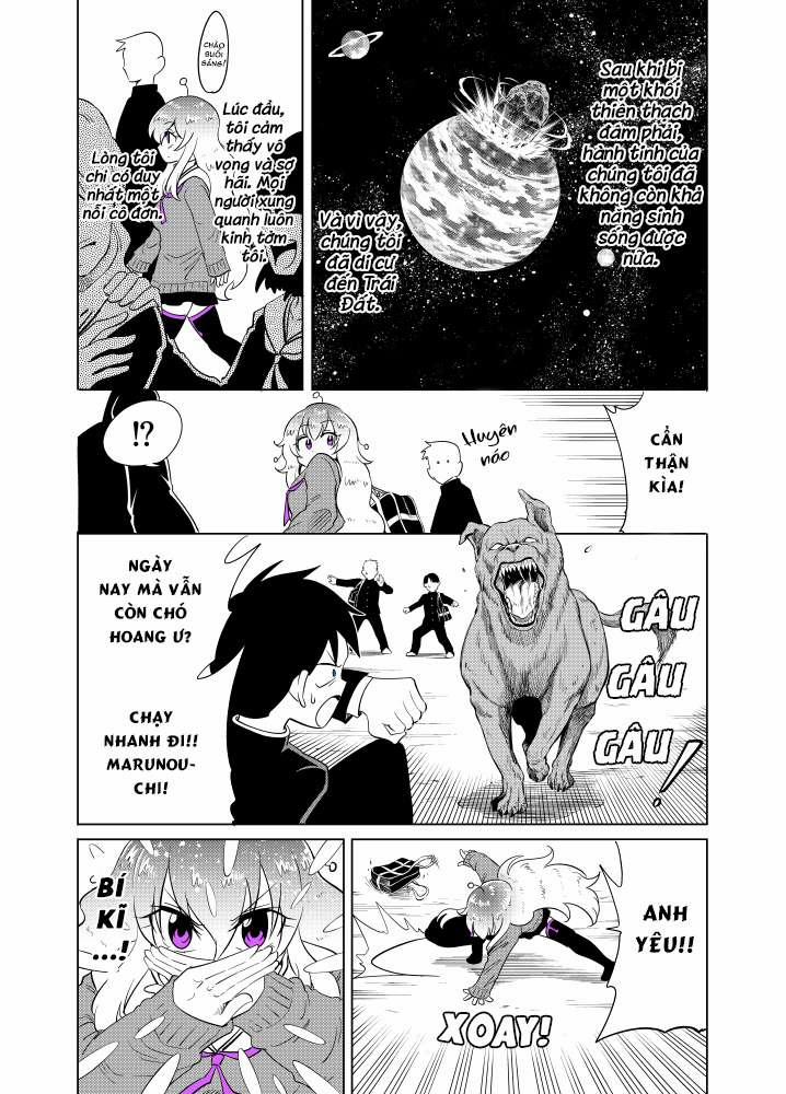 Cô Bạn Gái Ngoài Hành Tinh Của Tôi Thật Đáng Sợ 8 trang 1