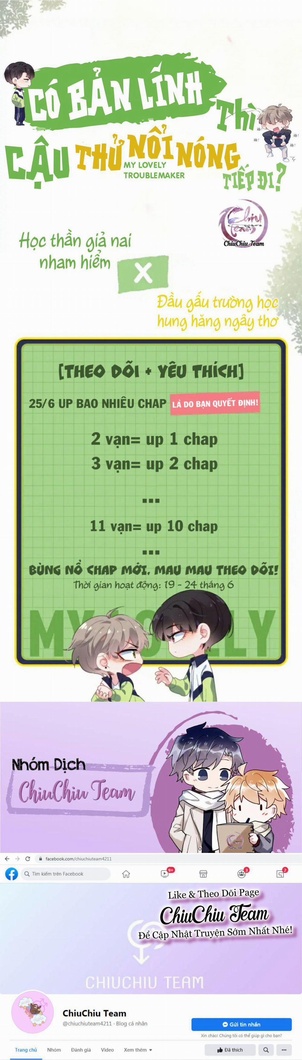 Có Bản Lĩnh Thì Cậu Thử Nổi Nóng Tiếp Đi? 0 trang 1