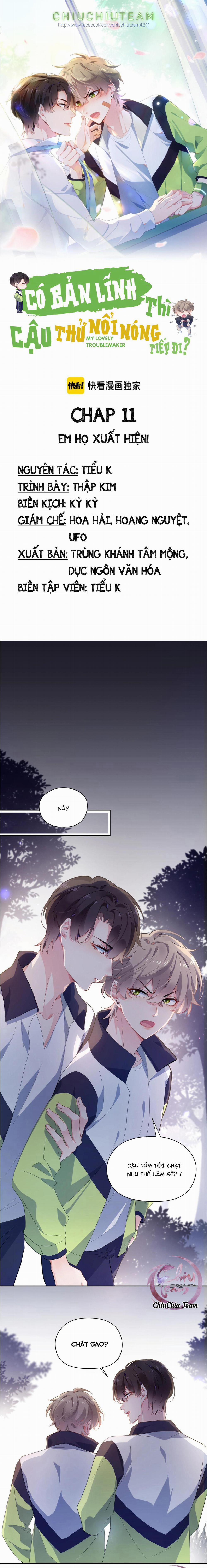 Có Bản Lĩnh Thì Cậu Thử Nổi Nóng Tiếp Đi? 11 trang 0