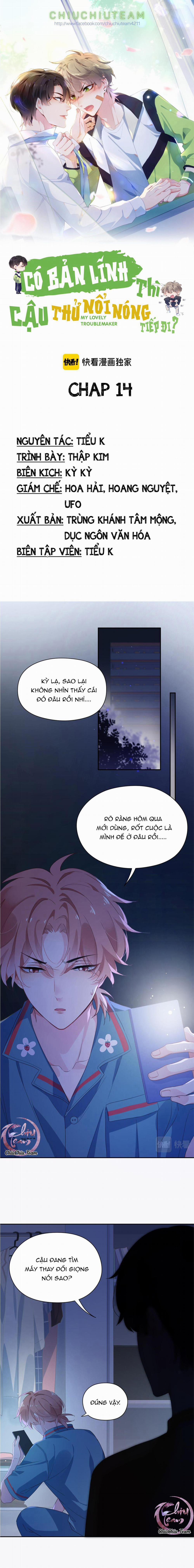 Có Bản Lĩnh Thì Cậu Thử Nổi Nóng Tiếp Đi? 14 trang 0