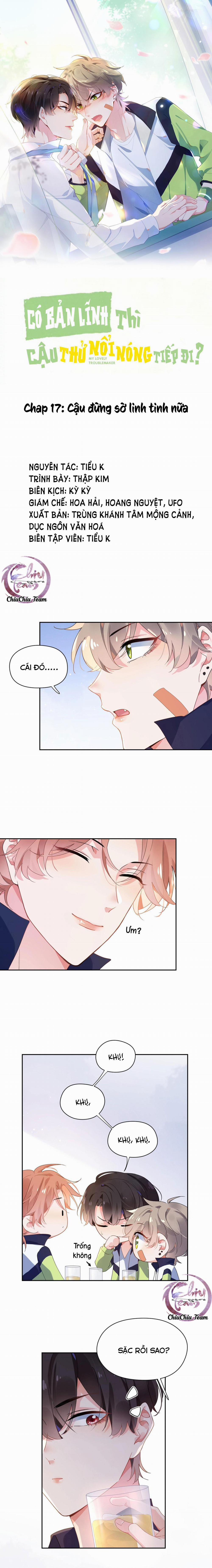 Có Bản Lĩnh Thì Cậu Thử Nổi Nóng Tiếp Đi? 17 trang 0