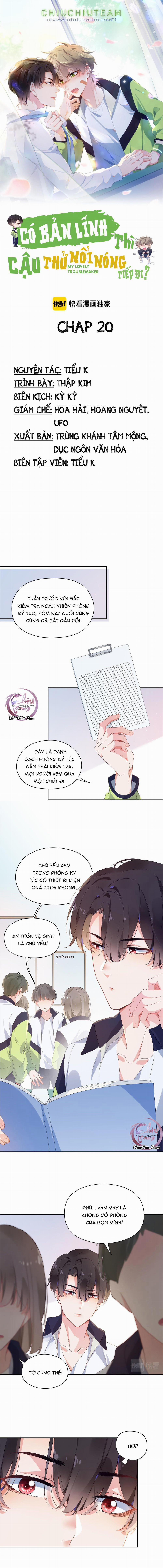 Có Bản Lĩnh Thì Cậu Thử Nổi Nóng Tiếp Đi? 20 trang 0