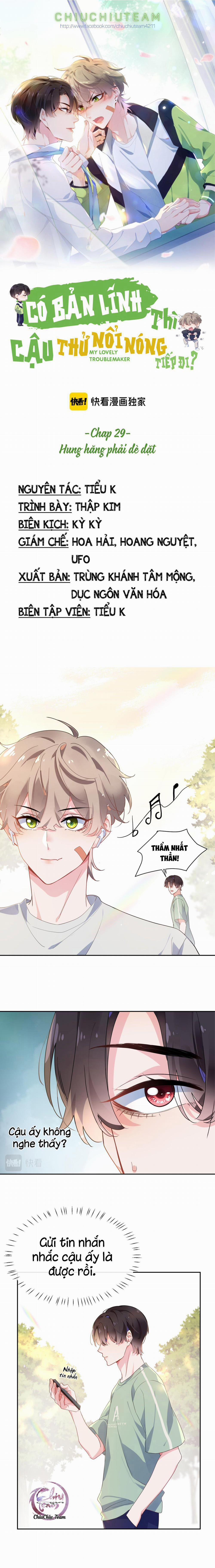 Có Bản Lĩnh Thì Cậu Thử Nổi Nóng Tiếp Đi? 29 trang 0