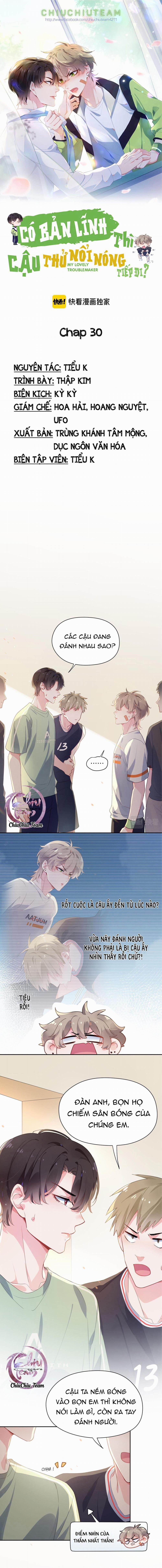 Có Bản Lĩnh Thì Cậu Thử Nổi Nóng Tiếp Đi? 30 trang 0